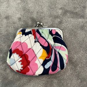 Vera Bradley Kiss Coin Purse